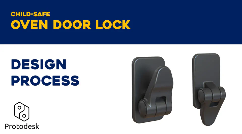 Child Safe Oven Door Lock